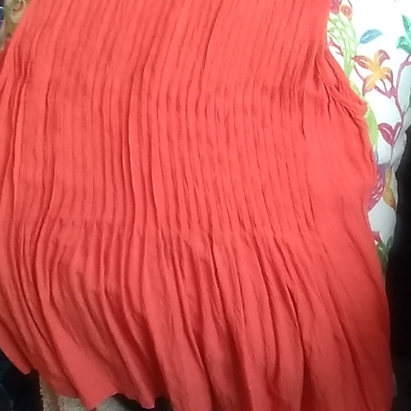 Anthropologie MAEVE Hensley Sleeveless Pleated Blo - Picture 6 of 6